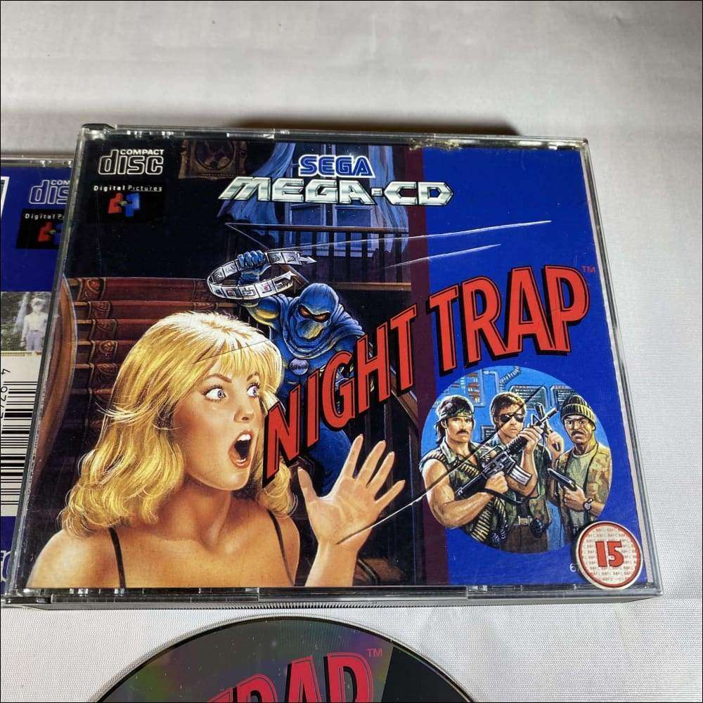 Buy Night trap Sega mega cd game complete -@ 8BitBeyond Buy Night trap Sega mega cd game complete -@ 8BitBeyond